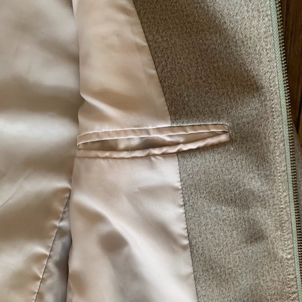 Topman Tan Bomber Jacket - Picture 5 of 7